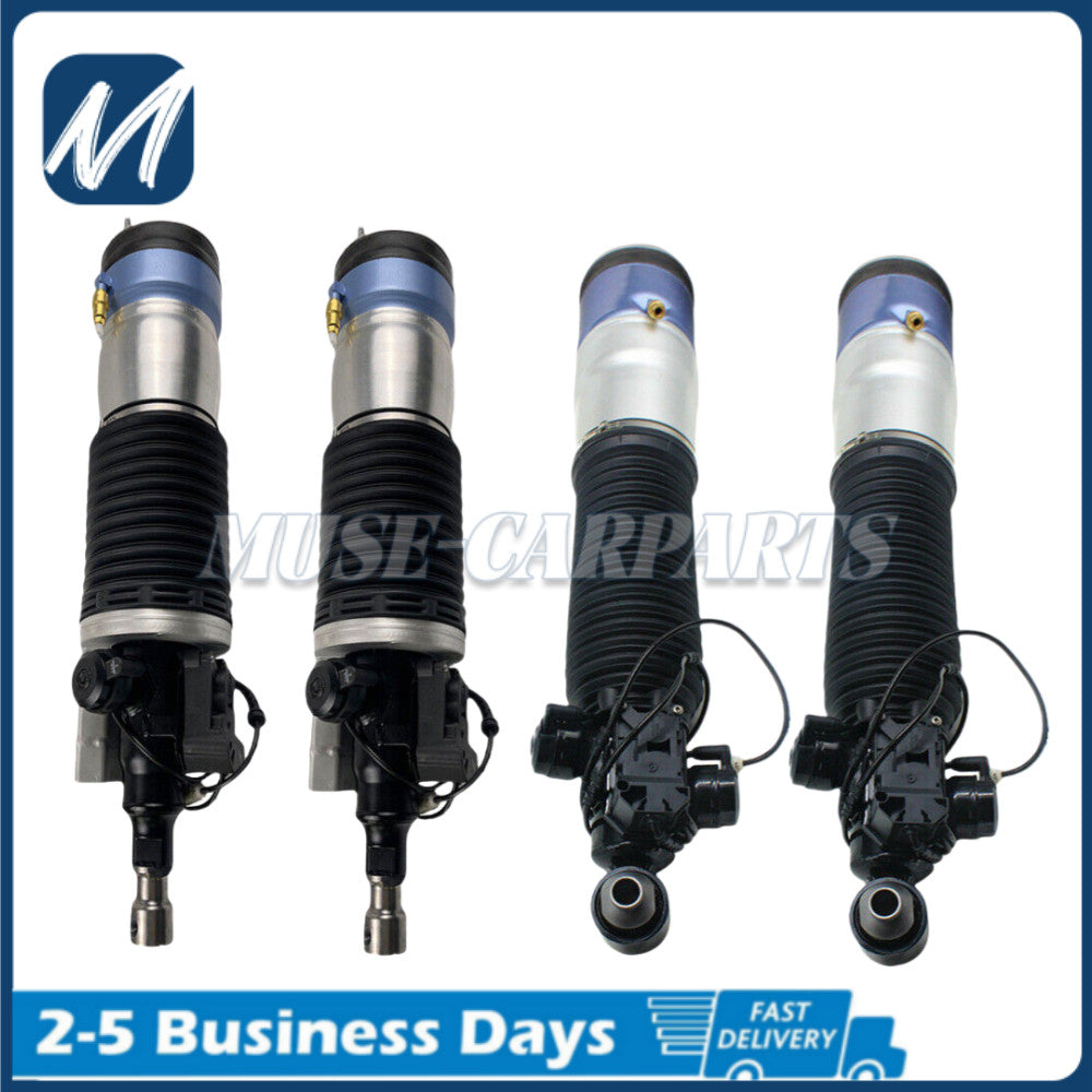 A pair of front left and right shock absorbers. Front shock absorbers suitable for BMW X5, E70, X6, E71 (2007-2014).