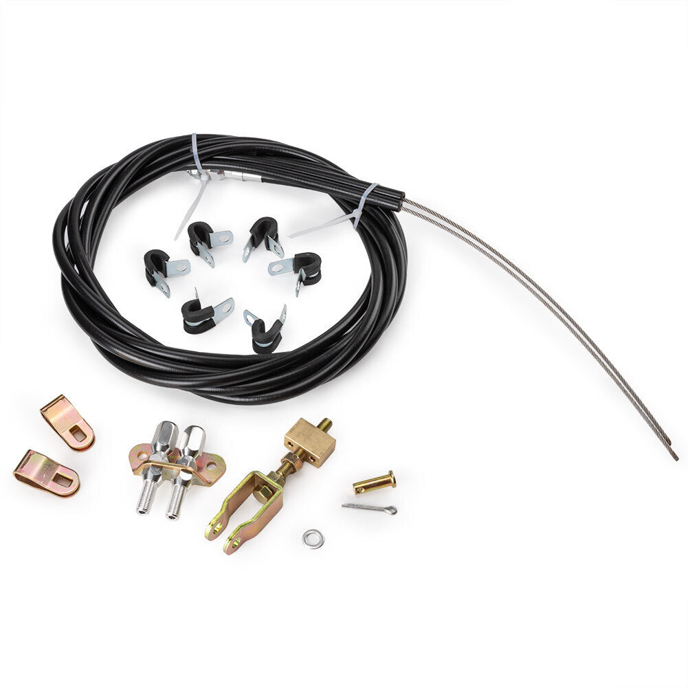 Universal Emergency Parking Brake Complete Cable Kit 330-9371 Replacement XYD Q