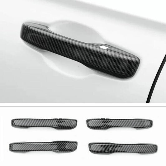 for Honda CRV CR-V 2023-2024 Carbon Fiber Side Door Handle molding Cover Trim 4X