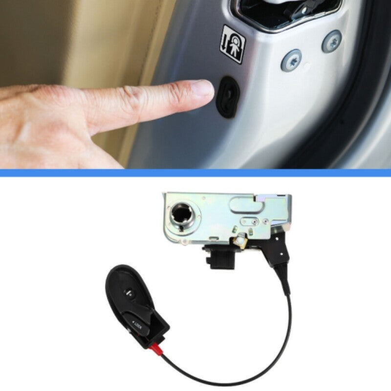 Front right door latch actuator for Transit (Black, White, Silver) n