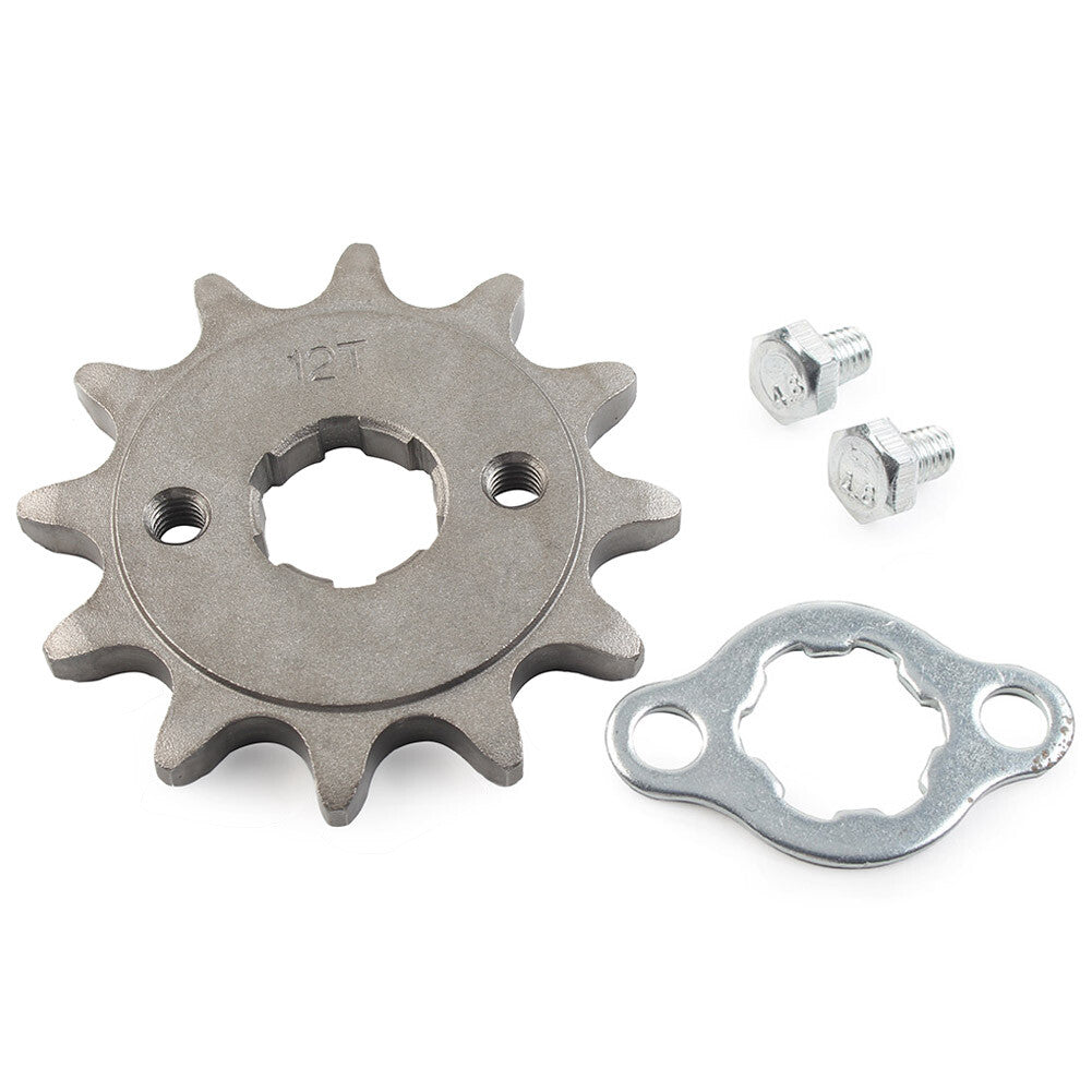 Chain Front Sprocket Cog For 125cc-250cc Dirt Pit Bike ATV Go Kart 520-12T 20MM Q