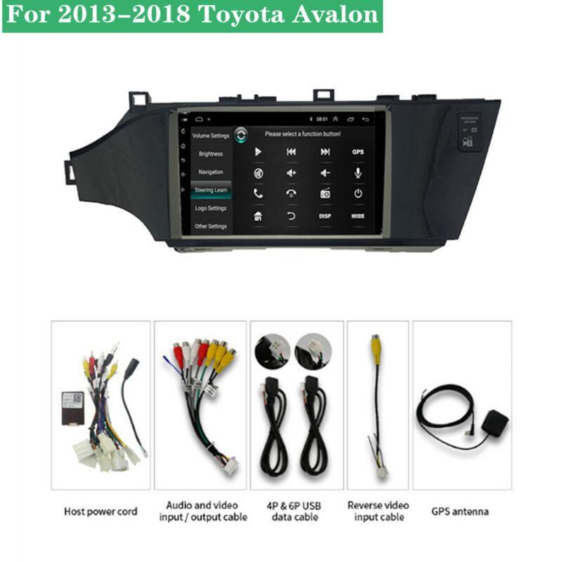 Android 10.0, 1GB for RAM + 16GB storage, compatible with 2013-2018 for Avalon 9-inch car head unit GPS navigation. n