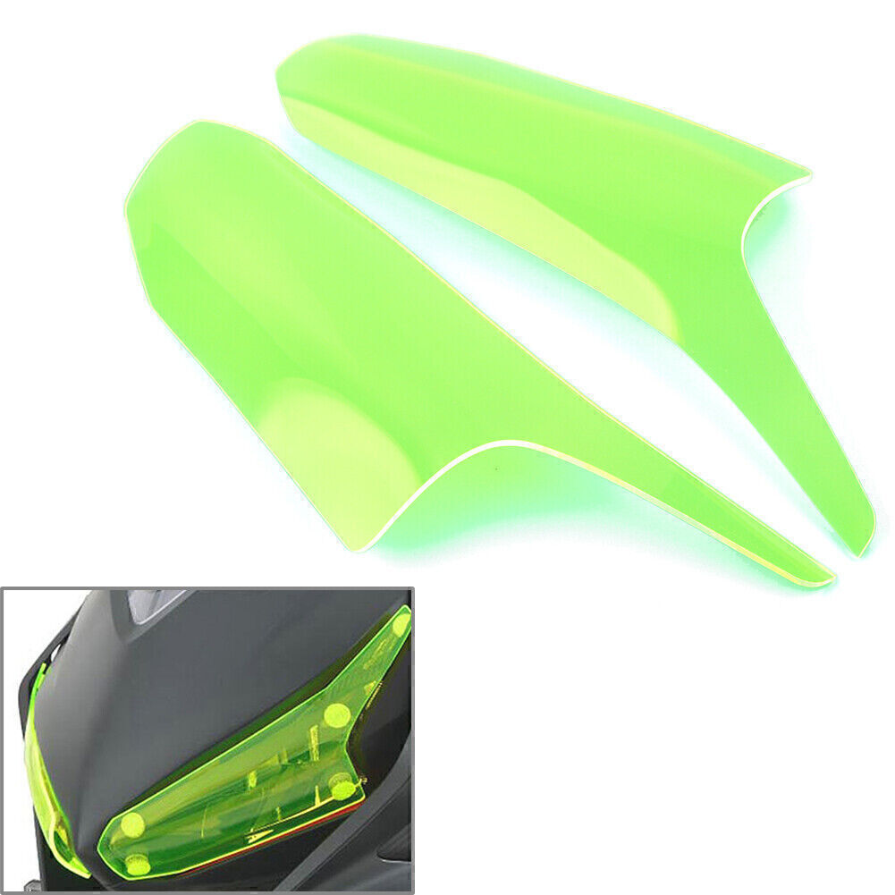 Front Headlight Cover Shield Lens Protector Green for HONDA CBR650R 2019-2021 Q