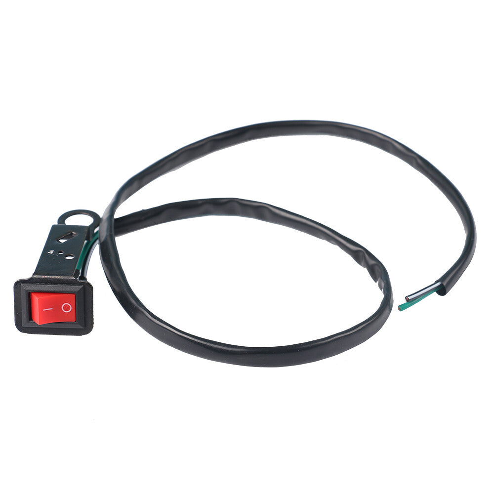 Handlebar Headlight Fog Spot Light On Off Switch Waterproof Fit For Motorcycles Q