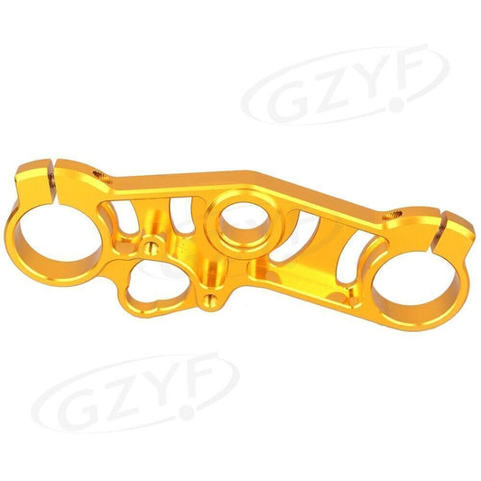 Gold Upper Front Triple Tree Top Clamp FIT for Suzuki GSXR600 750 06-09/1000 07-08