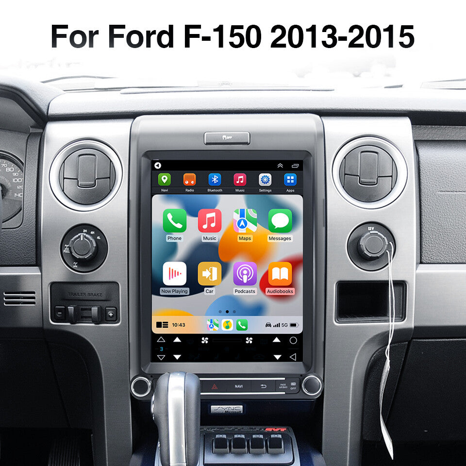 12.1 For F150 2013-2015 Style Android 13.0 Car Stereo Radio GPS n