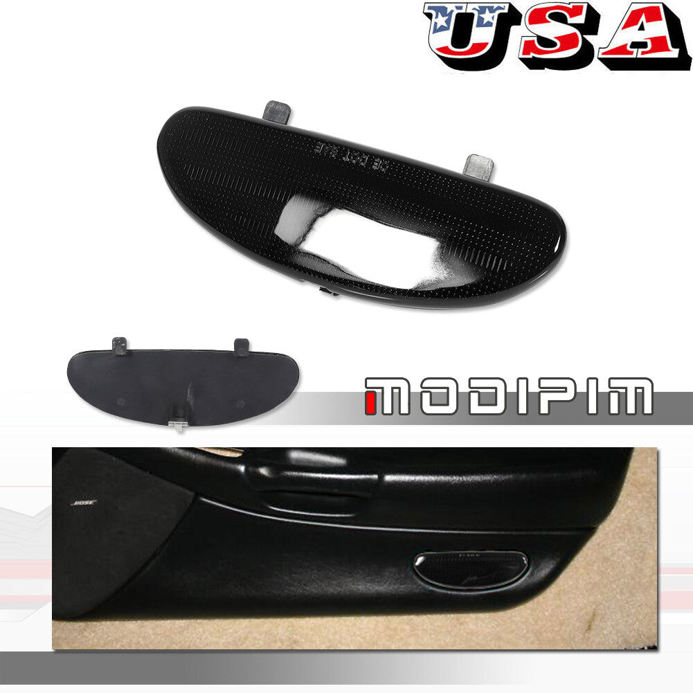 10295148 Inner Door Panel Reflector Light Cap Smoke for Corvette 1997 - 2004- v