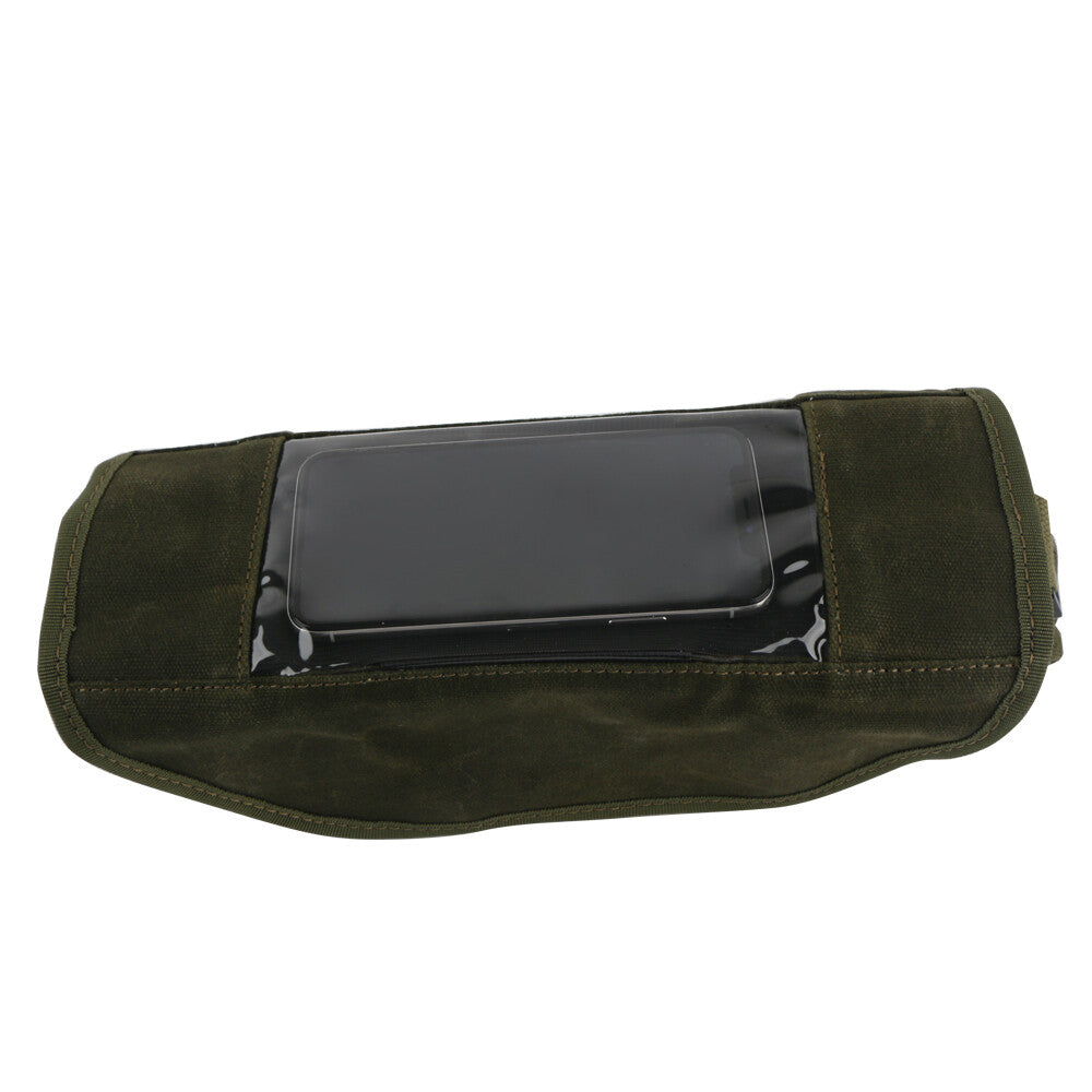 Motorcycle fork tool handlebar bag storage luggage saddle bag phone case