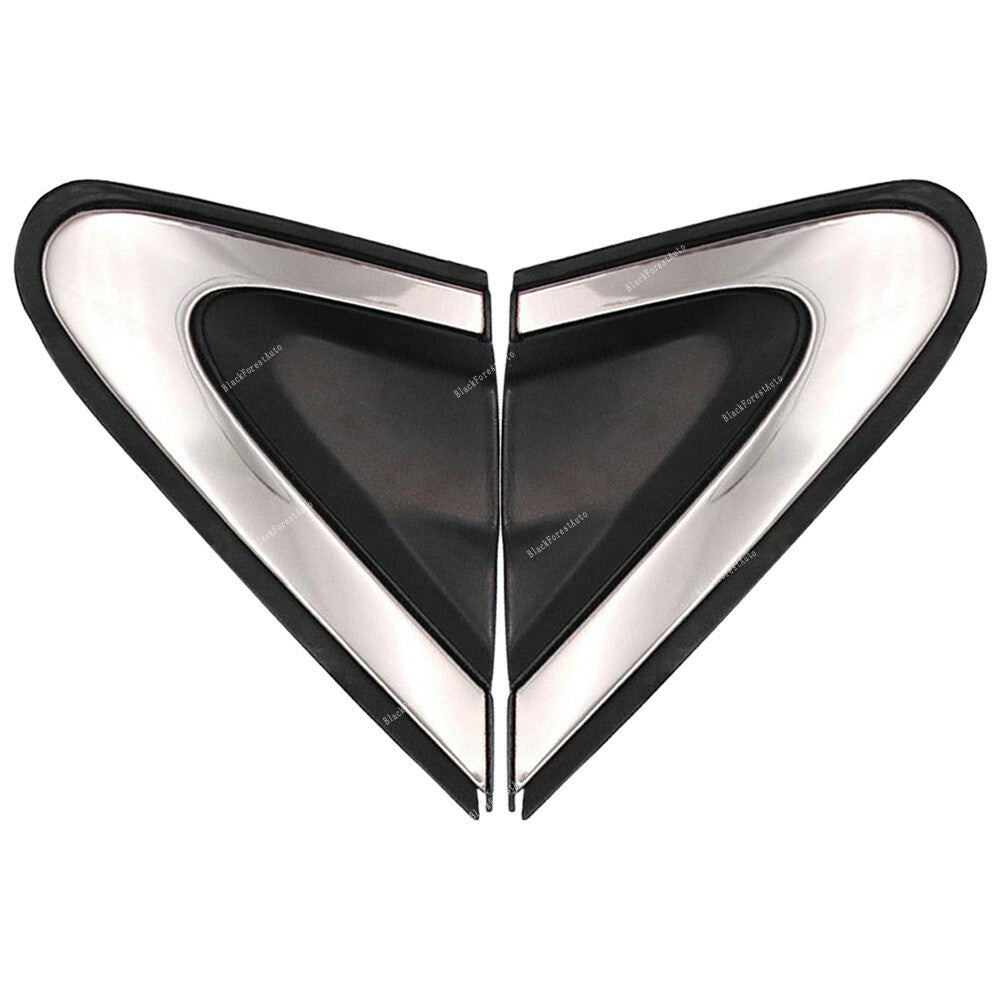2x for Honda for CR-V 12-16 RightLeft Mirror Corner Triangle Cover Pillar Trim