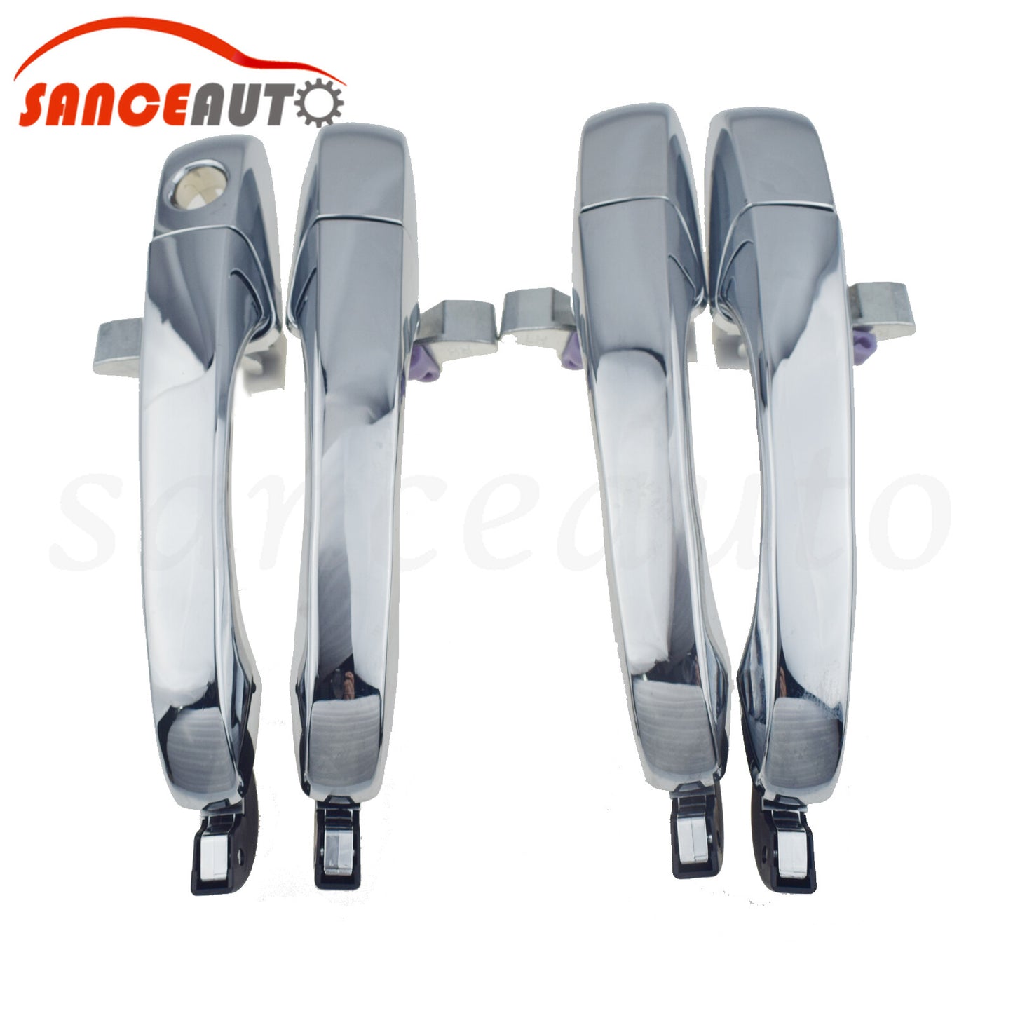 4-piece chrome exterior door handle set for Chrysler 300/300C (05-10), for Dodge Magnum (05-08) n