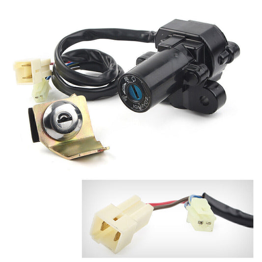 for Yamaha YZF R1 1998-1999 2004-2012 Ignition Switch Fuel Gas Cap for Seat Lock Key Q