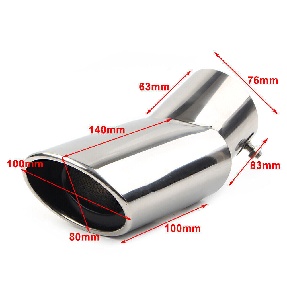 Car Rear Exhaust Pipe Tail Muffler Tip Fit 2014-2021 2015 2016 for Toyota Highlander Q