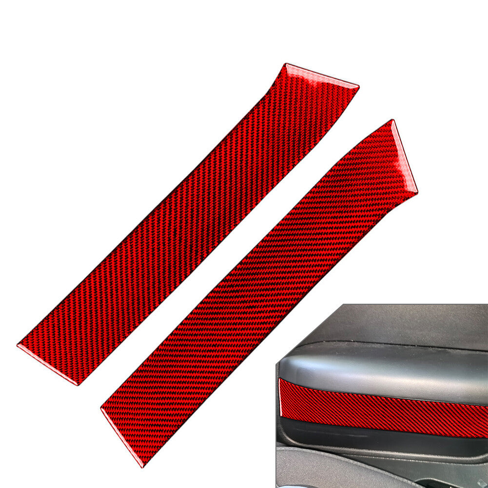 Rear Side for Seat Armrest Panel Cover Trim for Dodge for Challenger 2015-2023 16 17