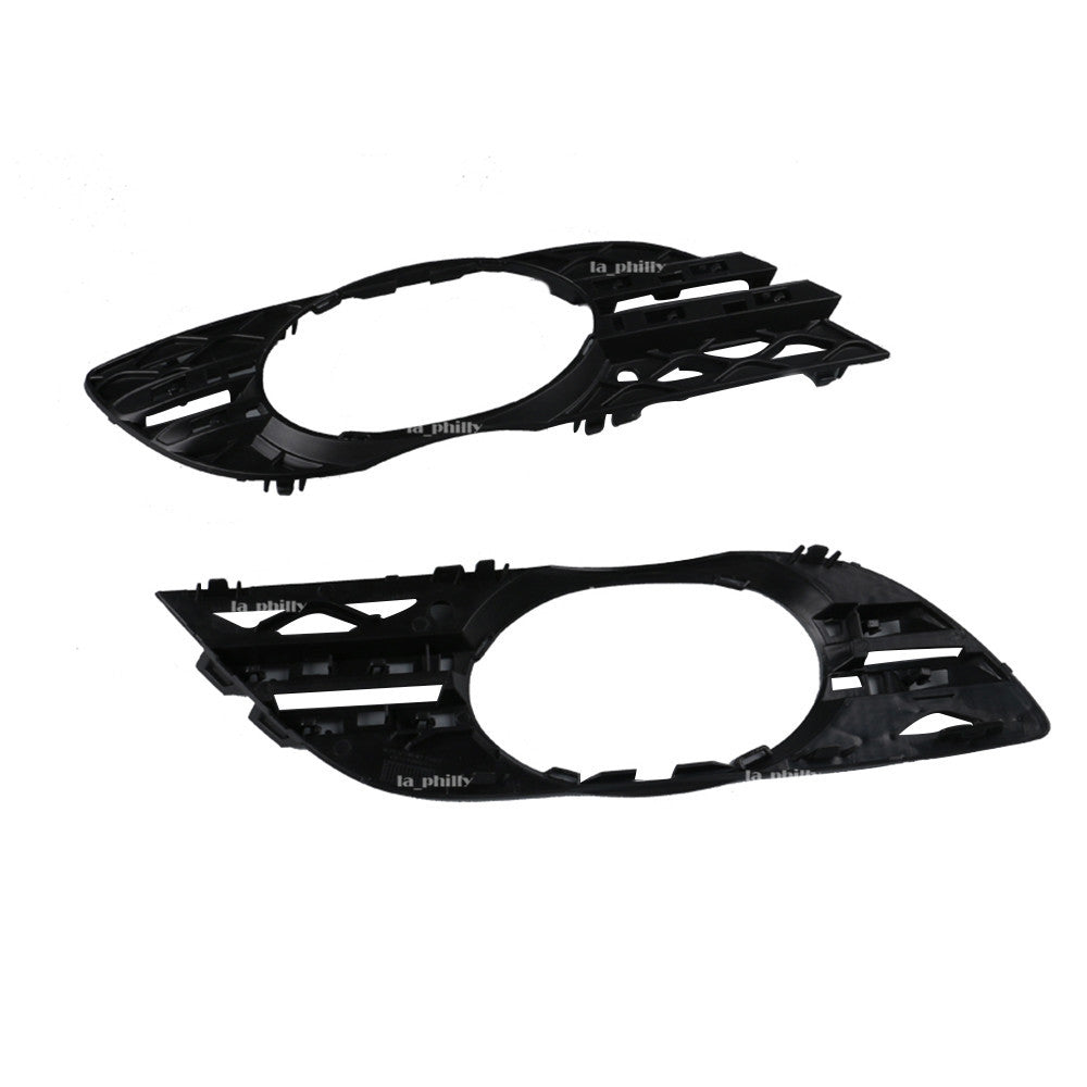 Pair LR Fog Light Lamp Bumper Cover Grill for Mercedes-Benz 07-09 E-CLASS W211