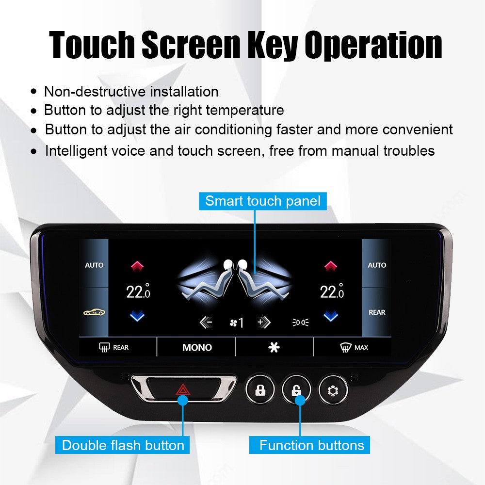 7 Inch Climate Screen AC LCD Screen Fit for Maserati GT 2007-2015 Q