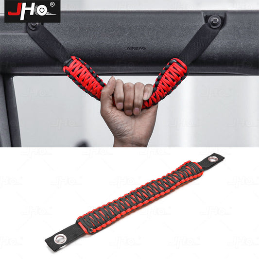 2021-2024 for Ford Bronco Grab Handles Roll Bar Roof Oxford Black Red Car Interior