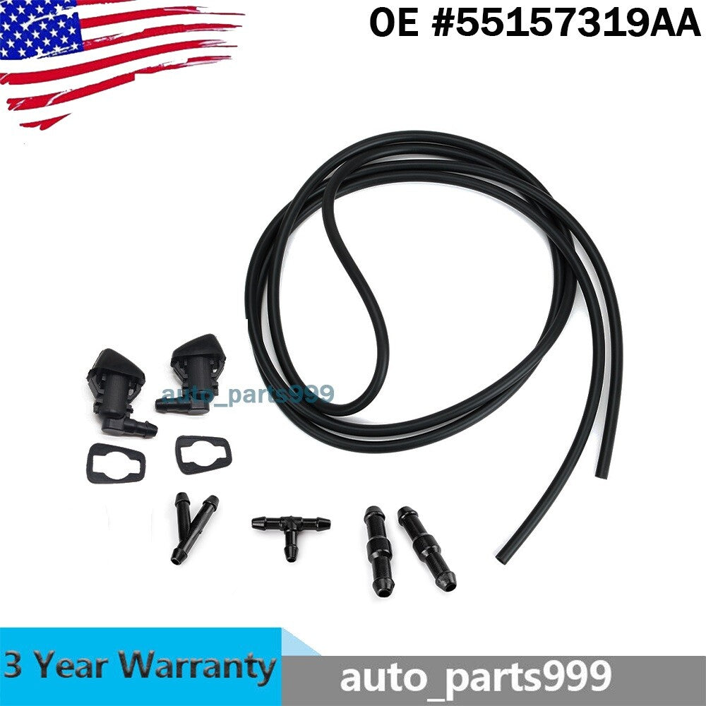 Windshield washer nozzle spray and hose suitable for Jeep Grand Cherokee 2005 - 16- n