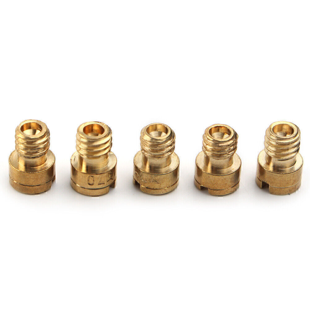 4mm Carburetor Jet Kit 60/65/70/75/80 for Racing Carb 50 60 80cc Motorized Bike