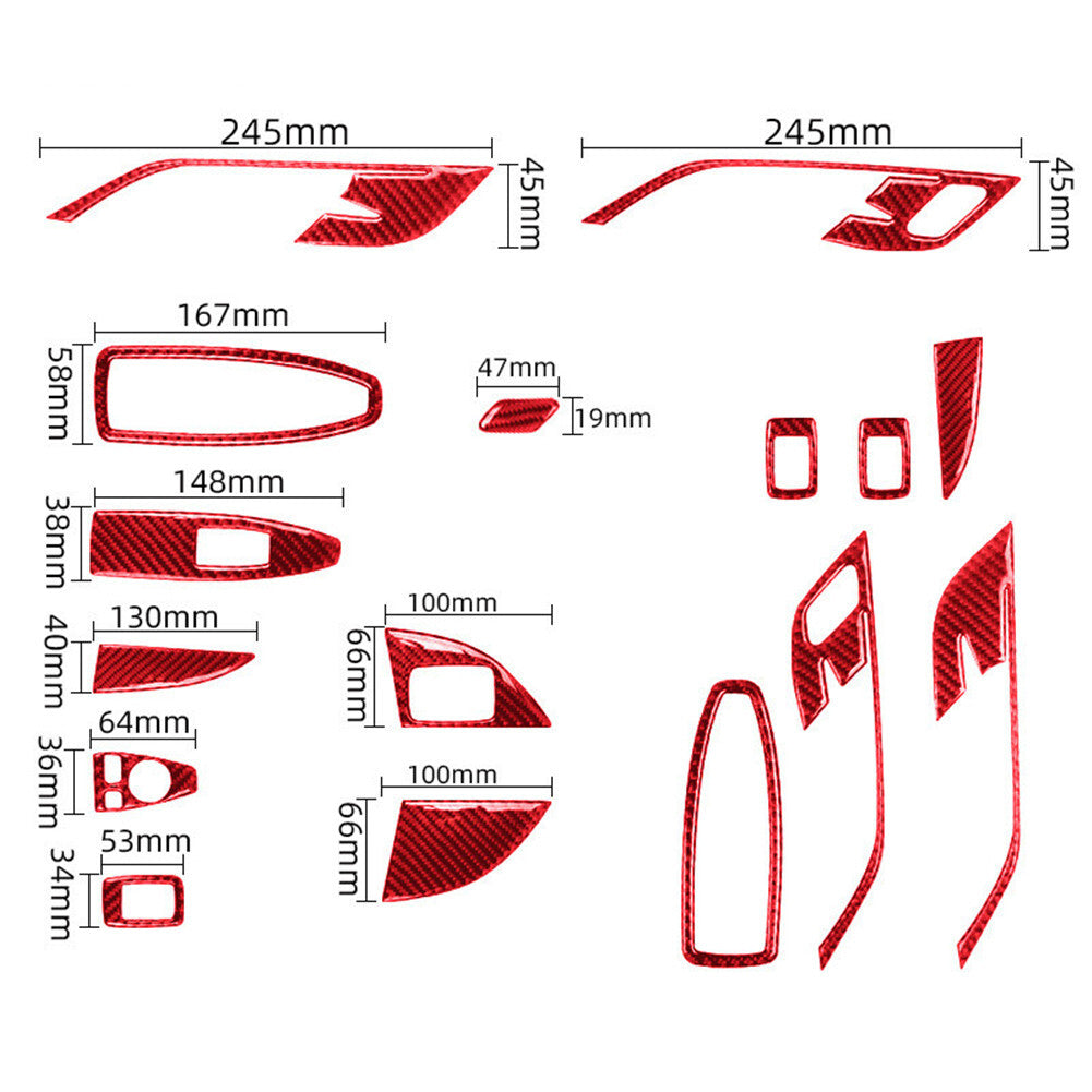 Suede Leather Front Reading Light Panel Trim Cover for Honda CR-V CRV 2007-2011 v