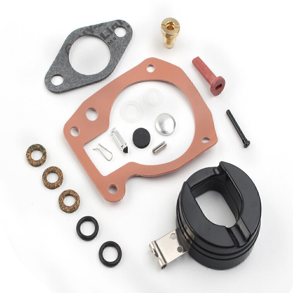 Fit Johnson Evinrude Outboard Carb Kit With Float 439070 BRP/OMC Carburetor Q