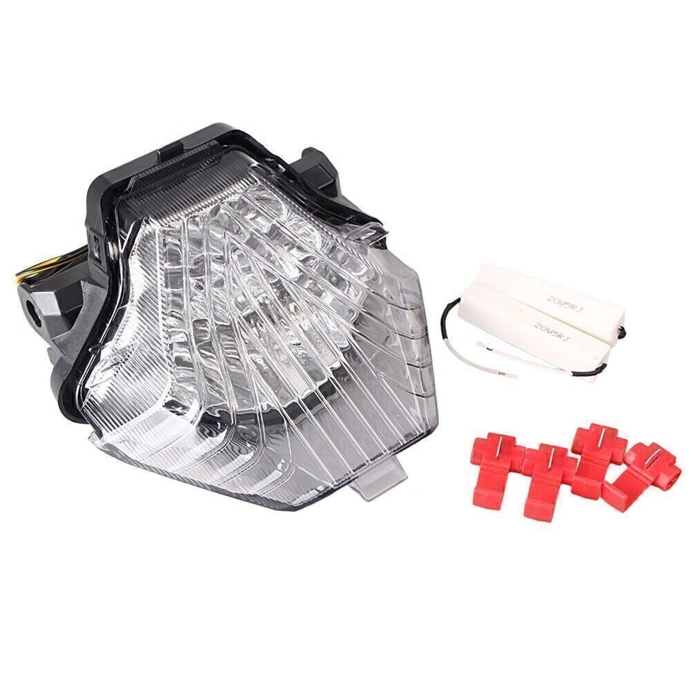 White Motorcycle LED Turn Signals Tail Light for YAMAHA FZ-07 MT-7 2014-2015