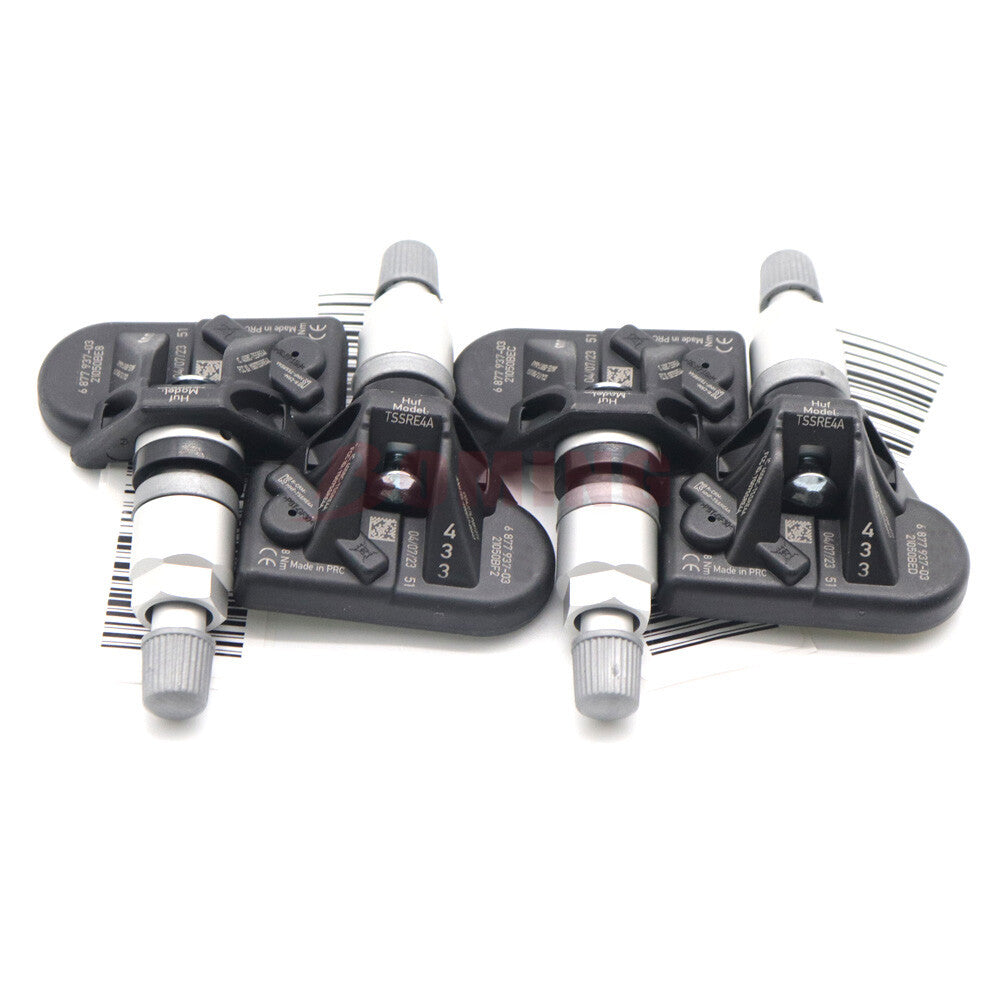 Set of 4x Tire Sensors TPMS 433MHz for BMW 540i 740i 750i X3 G20 G30 36106877937
