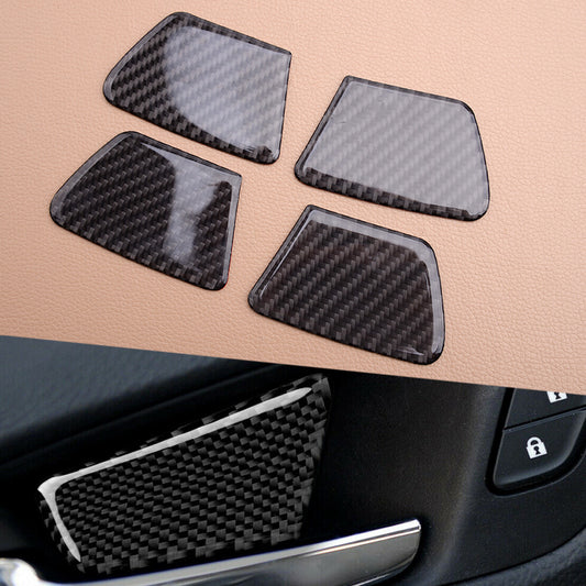 4x/set Interior Door Handle Bowl Trim Cover Sticker Fit for for Cruze v