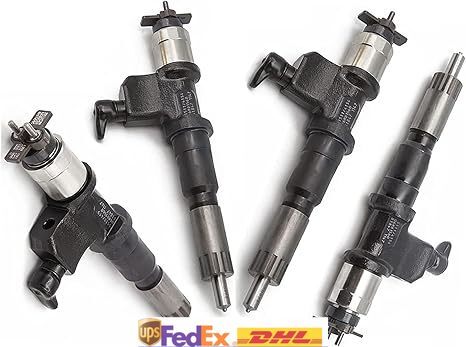 4XFuel Injector 295050-0451 8-97622035-2 for Isuzu Engine 6WG1 Hitachi Excavator
