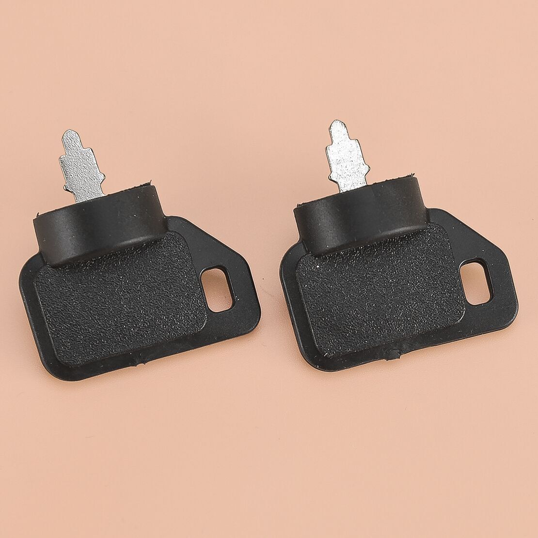 Two ignition keys for Toro Titan Zero cornering lawnmowers ZX5400, ZX5000, and ZX6000. Q
