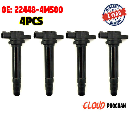 4 X Ignition Coil 22448-4M500 CM11-205 For Sentra 2000 2001 1.8L QG18DE n