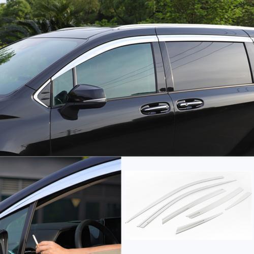 For 21-24 for Toyota for Sienna Silver Window Visor Vent Shades Sun Rain Deflector Guard