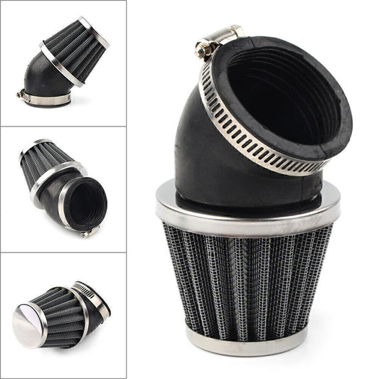 for Honda for Kawasaki for Suzuki Motor Universal 48mm Air Filter Cleaner Pit Dirt Bike Q