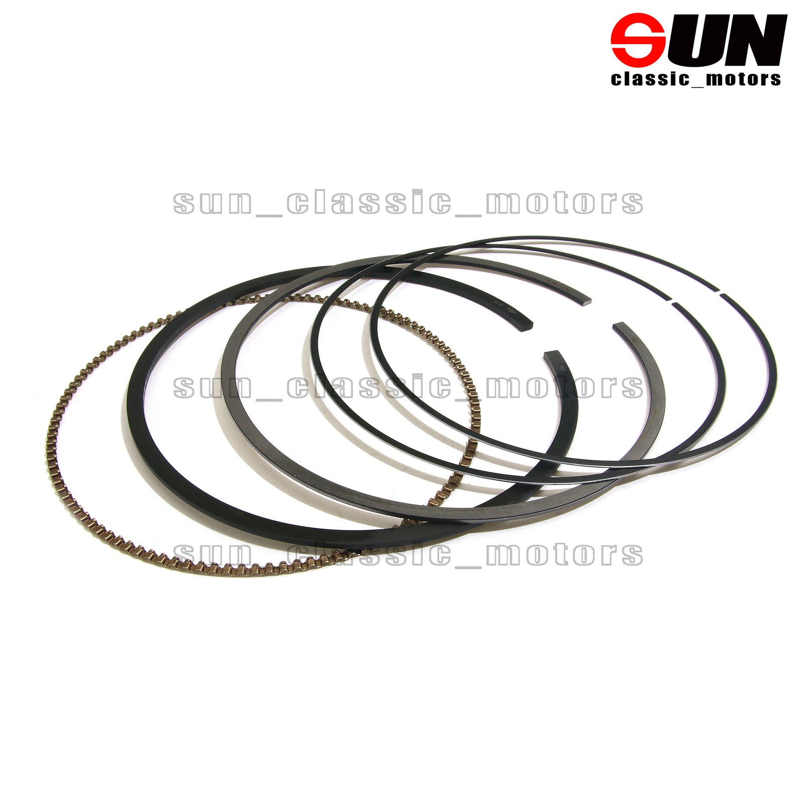 Piston ring kit 12x Cyl STD for W220 W221 C216 S600 CL600 5.5 V12