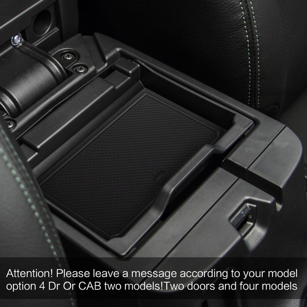 Gate Slot Cup Mat for MITSUBISHI TRITON L200 2015~2018 4DR Accessories Pad BLACK