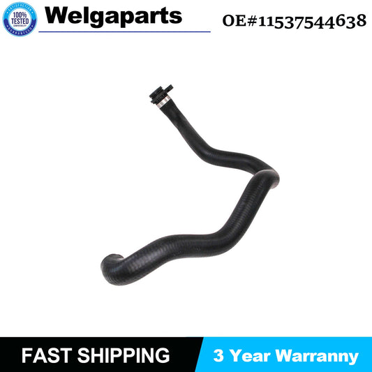 1x for BMW 5-series E60 E61 Water Coolant Hose Thermostat to Front of Engine New