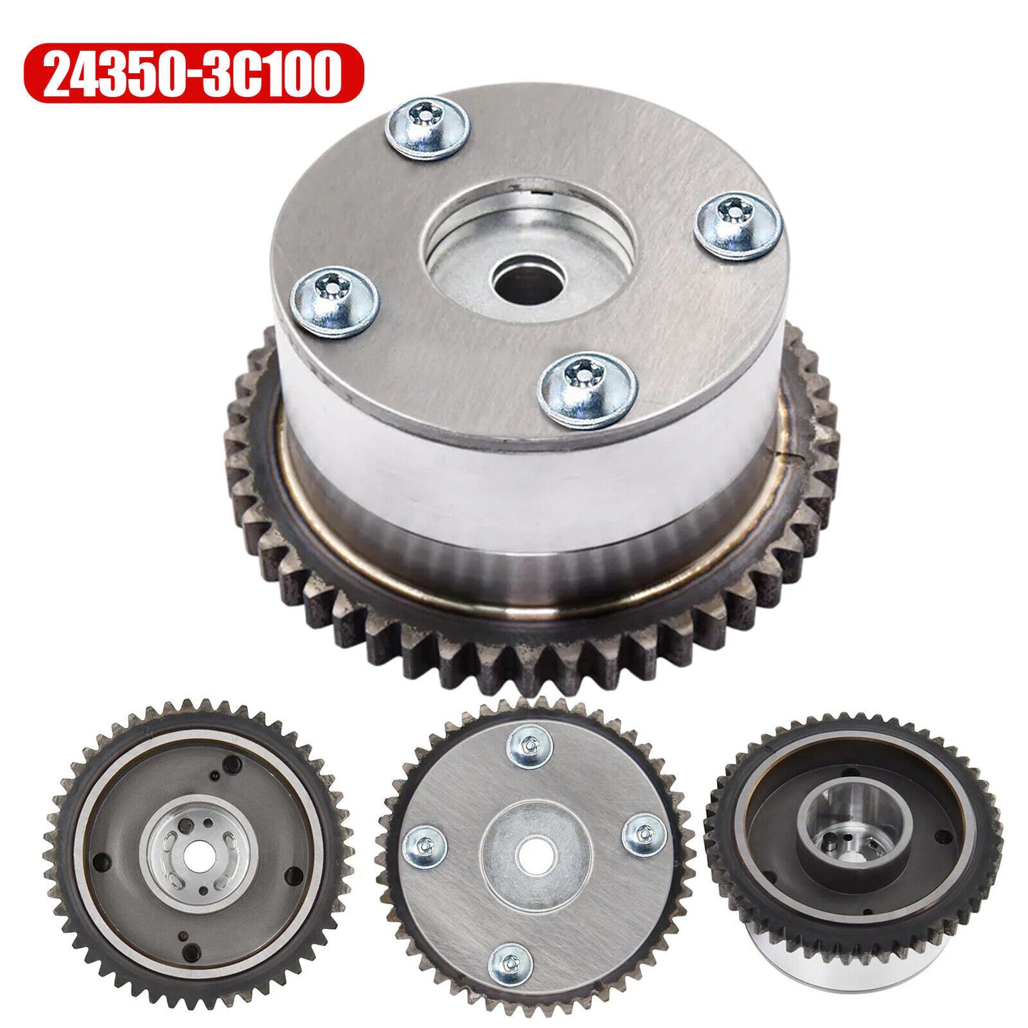 2-Piece Camshaft Gear CVVT for Hyundai Veracruz, for Genesis Azera, and for Kia Sorento 3.5L/3.8L v