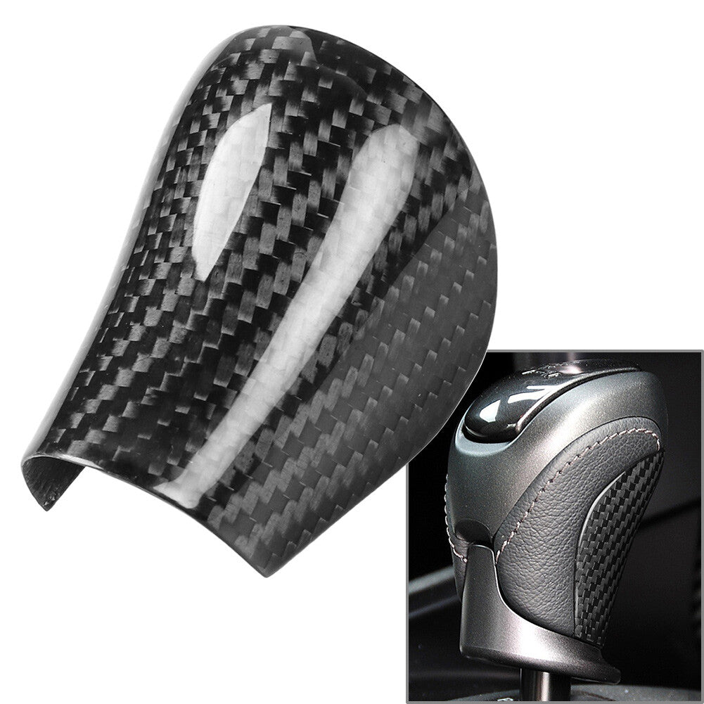 Carbon Fiber Gear Shift Knob Cover Trim for Nissan GTR R35 2008-2016 2013