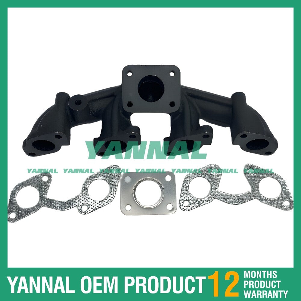 V2003 Exhaust Manifold 1E013-12310 - Parts for Excavator Engines