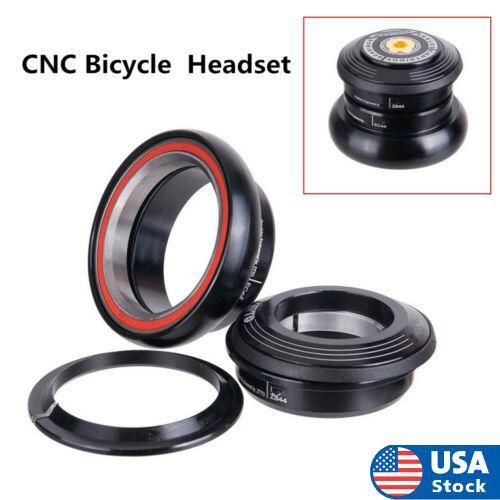 Bike CNC Headset Straight Tube Frame to Tapered Tube Fork 1.5 Adapter Headset Q