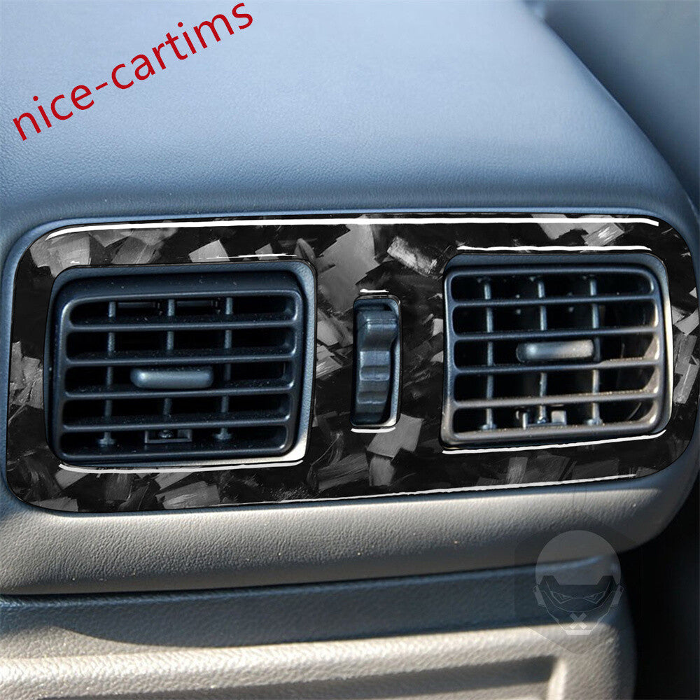 Forged Carbon Fiber Rear Air Vent Outlet Cover for Infiniti G37 Sedan 2007-2009
