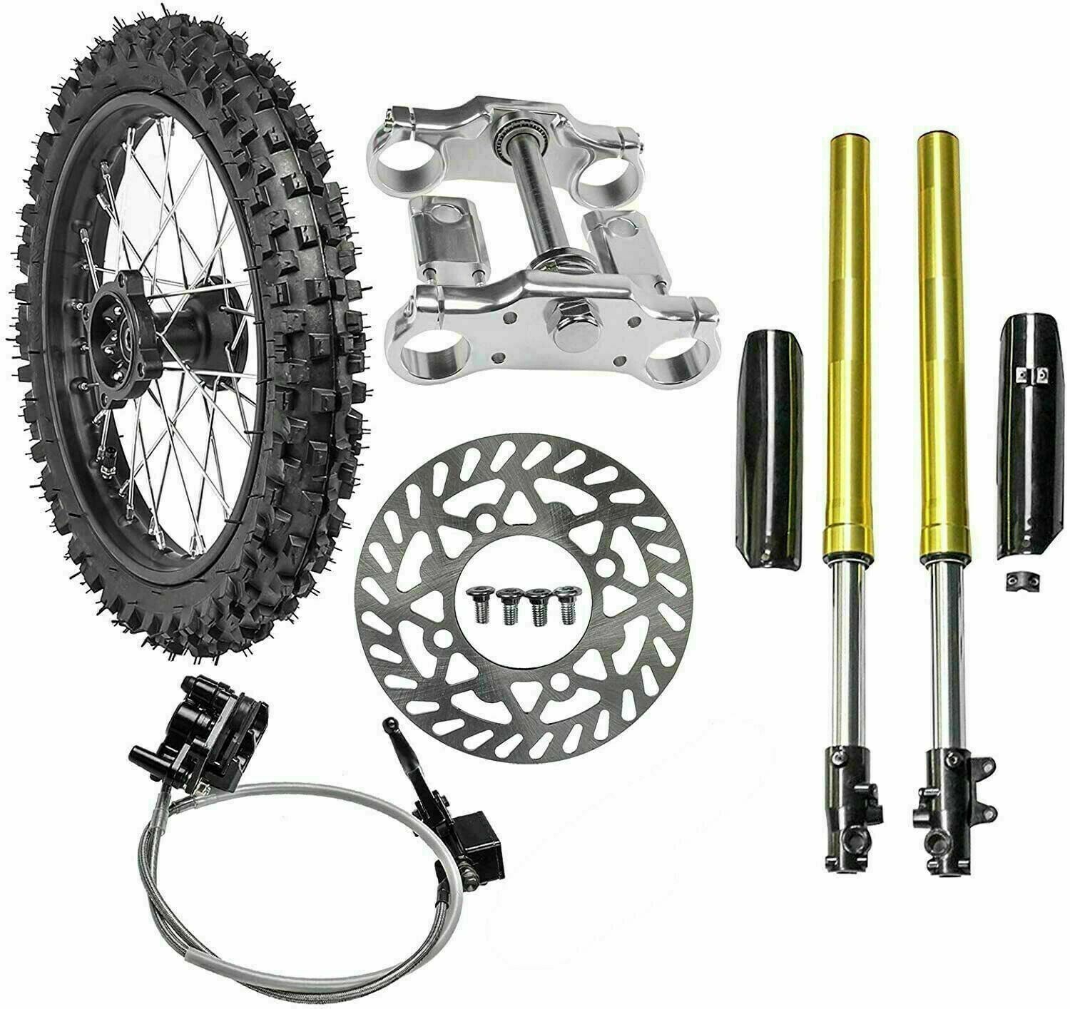 45/48mm front fork + 19-inch wheels, 70/100-19 tire grooves, SSR bicycle, 150cc/200cc, Taodao.