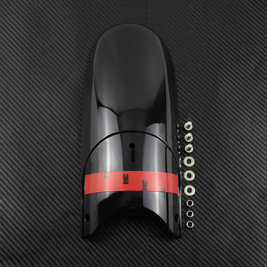 10cm Front Fender Extender Fit for Harley Sportster 883 1200 Dyna Softail V-Rod Q