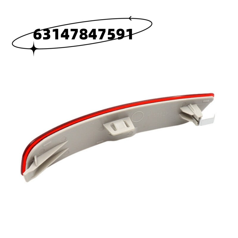 Rear bumper reflectors for F15 and X5, left and right, new 2013-2016 models, red. n