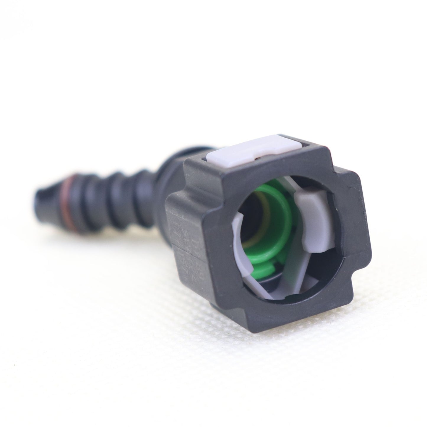 7.89mm SAE 1/4 inch (6mm) 45-degree fuel line quick-connect release disconnect hose