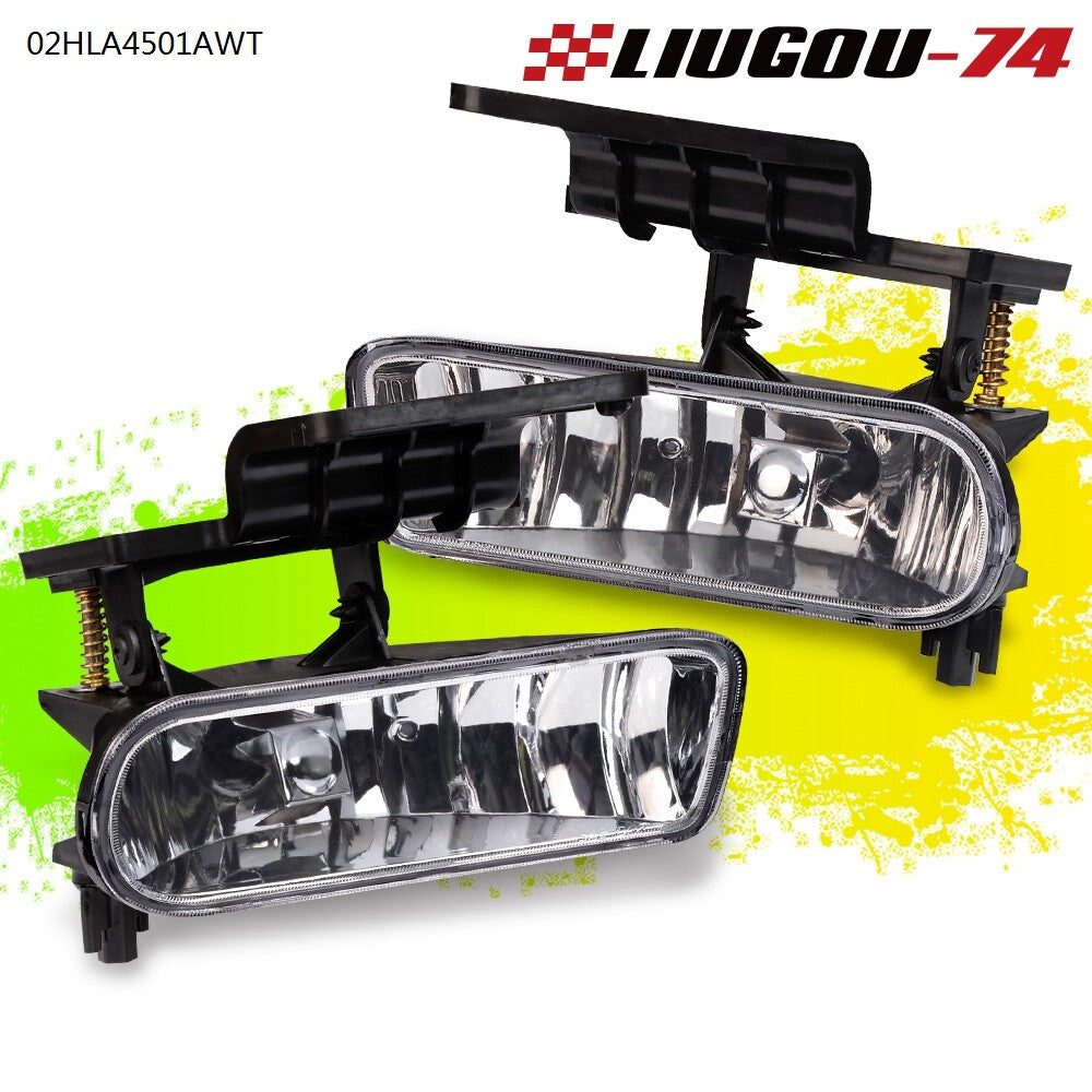 Fog Lights Collision Lights fit for 99-02 Silverado 2000 - 2006 Tahoe Suburban- v