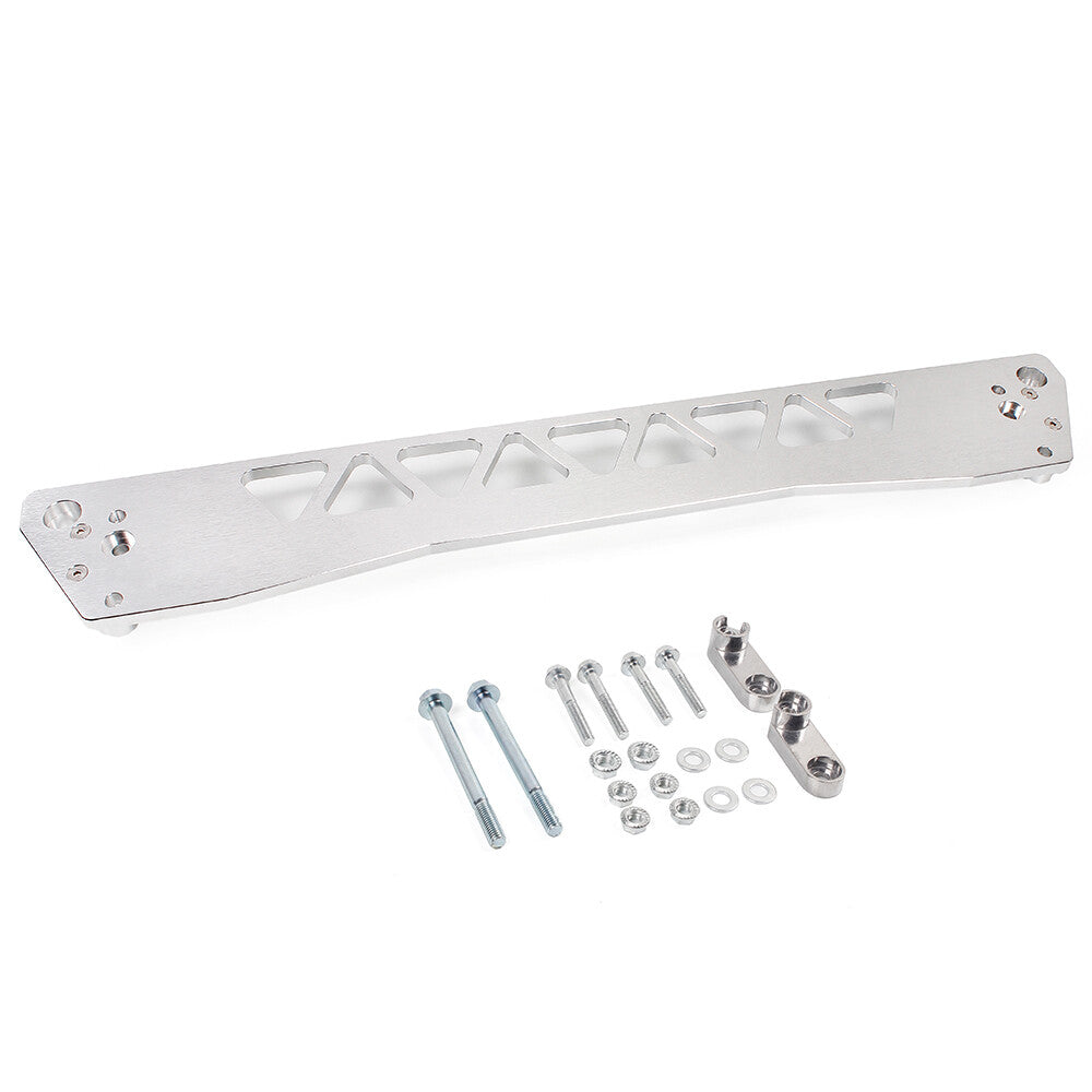 Rear Subframe Brace Plate w/ Hardware Bolts Billet Red For EG 92-95 Q