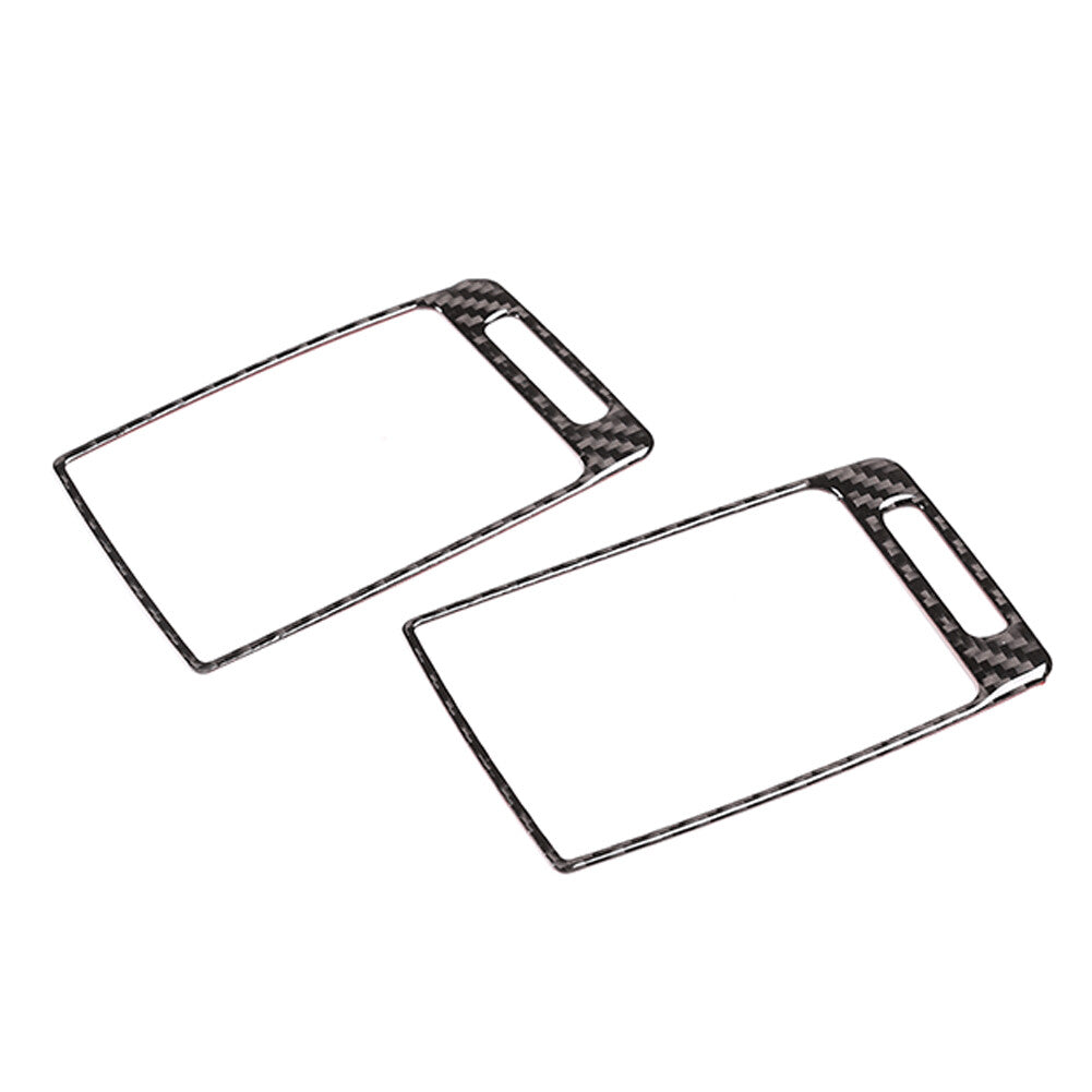 2x For Celica 2001-2005 Carbon Fiber Window Lift Switch Panel Trim Cover v