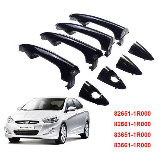 4PCS Exterior Door Handle For 2012-2016 for Hyundai Accent Front REAR 826511R000