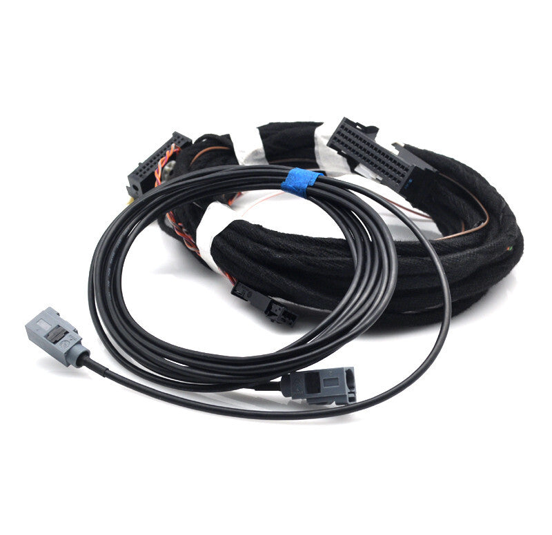 Add RGB Rear Reverse Camera Harness Cable for VW for Tiguan 2008-2013 RNS510 RCD510 v
