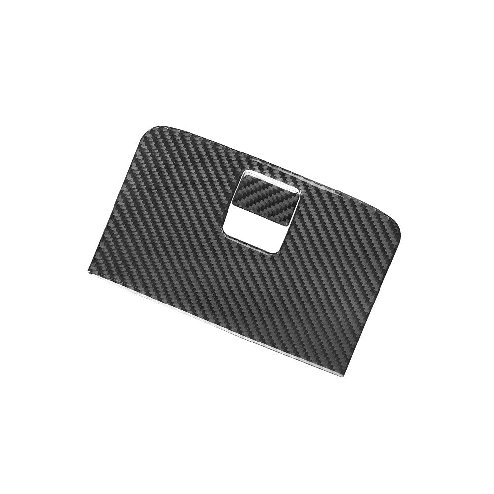 2Pcs Car Air Conditioner Frame Panel Trim Carbon Fiber for Audi A4 S4 2005-2008 v